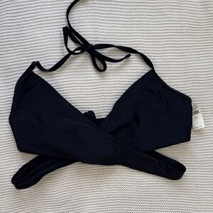 Aerie Black Bikini Top